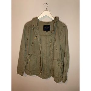 Army green jacket